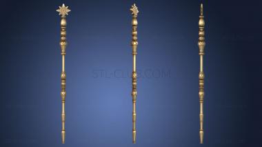 3D model Staff of Santa Claus (STL)